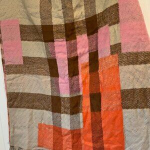 Anthropologie oversize winter scarf.